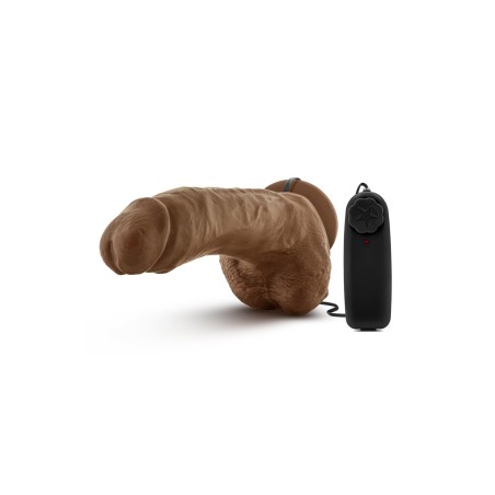 LOVERBOY, THE BOXER, Realistic, Vibrating, Cock, 23cm, Mocha
