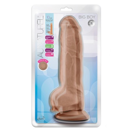 AU NATUREL, Big Boy, Realistic, Dildo, 25cm, Mocha