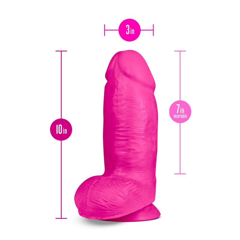 AU NATUREL, BOLD CHUB, Realistic Dildo, 27,5cm, Pink