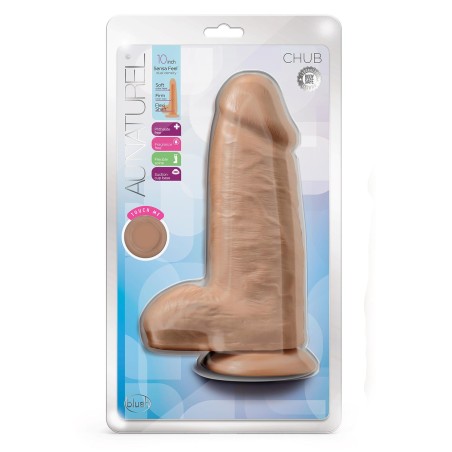 AU NATUREL, BOLD CHUB, Realistic Dildo, 27,5cm, mocha