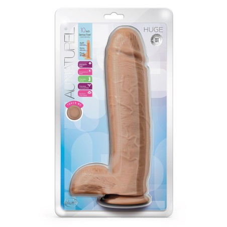 AU NATUREL | HUGE | Realistic Dildo - 25cm | mocha