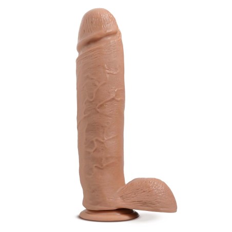 AU NATUREL | HUGE | Realistic Dildo - 25cm | mocha