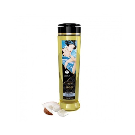 SHUNGA, Erotic, Massage, Oil, Adorable, Coconut, Thrills, 240ml