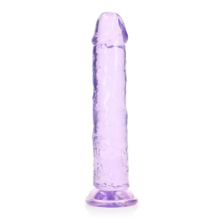 Real Rock, Straight, Realisti,  Dildo, with, Suction Cup, 23cm, purple