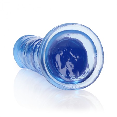 Real Rock, Straight, Realisti,  Dildo, with, Suction Cup, 23cm, blue