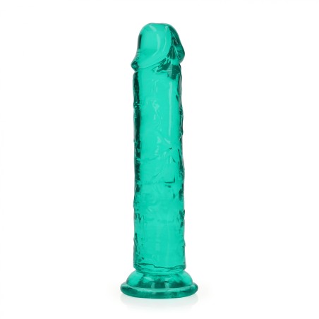 Real Rock, Straight, Realisti,  Dildo, with, Suction Cup, 18cm, Green