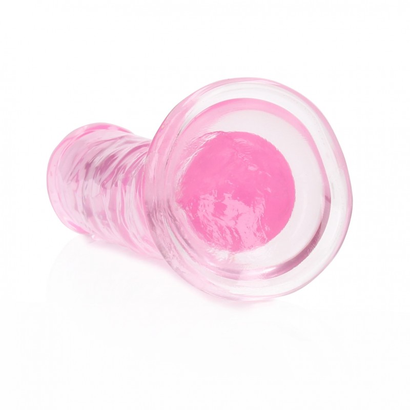 Real Rock, Straight, Realisti,  Dildo, with, Suction Cup, 14,5cm, pink