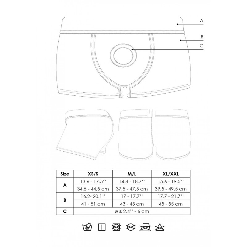 OUCH, Vibrating, Strap-on, Boxer OUCH, Vibrating, Strap-on, Boxer