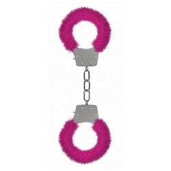 OUCH! : Pleasure Handcuffs Furry - Pink