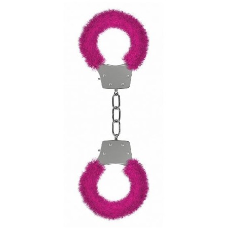OUCH! : Pleasure Handcuffs Furry - Pink