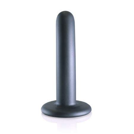 OUCH, Smooth, Silicone, G-Spot, Dildo, 12 cm, Grey