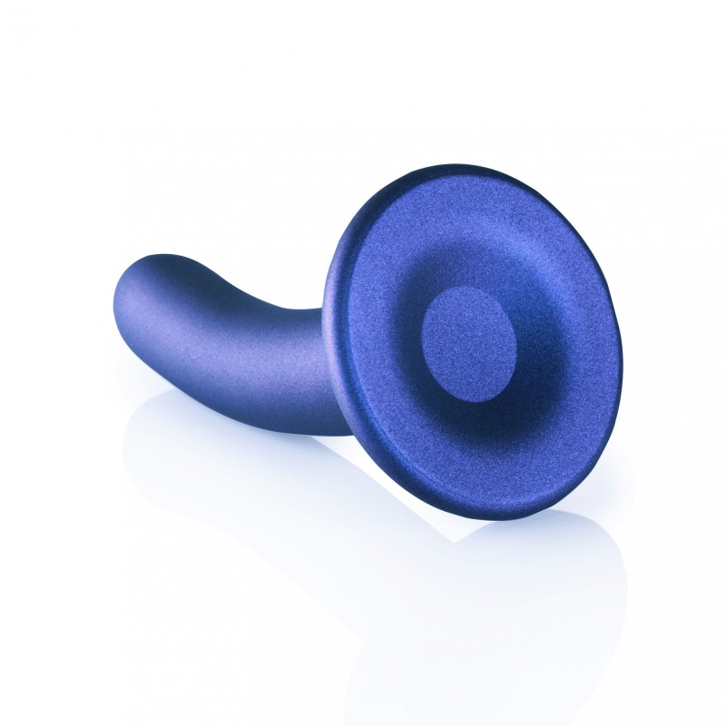 OUCH, Smooth, Silicone, G-Spot, Dildo, 12 cm, blue