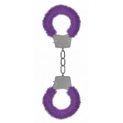 OUCH! : Pleasure Handcuffs Furry - Purple