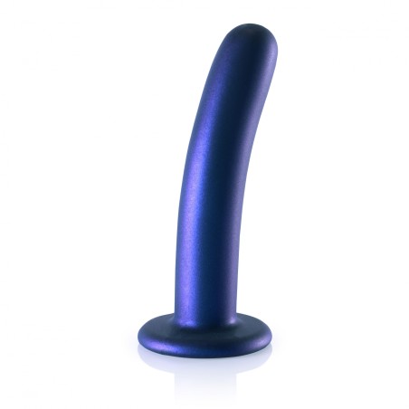 OUCH, Smooth, Silicone, G-Spot, Dildo, 14,5 cm, blue