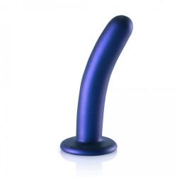 OUCH, Smooth, Silicone, G-Spot, Dildo, 14,5 cm, blue