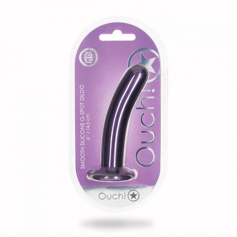 OUCH, G-Spot, Ομοίωμα, Μαλακής, Σιλικόνης, 14,5 cm, μοβ