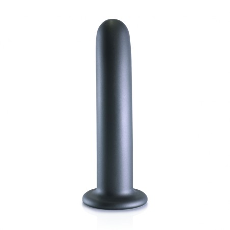 OUCH, Smooth, Silicone, G-Spot, Dildo, 17cm, Grey