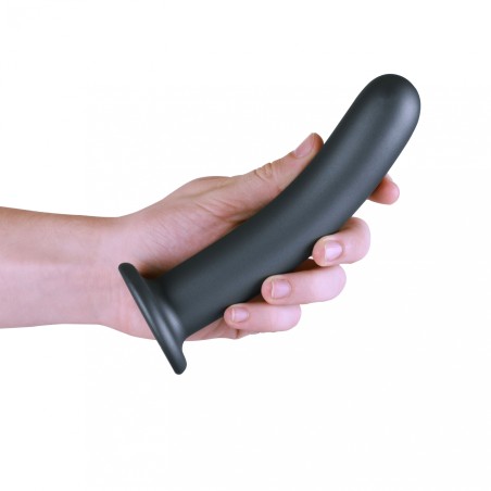OUCH, G-Spot, Ομοίωμα, Μαλακής, Σιλικόνης, 17 cm, Ανθρακί