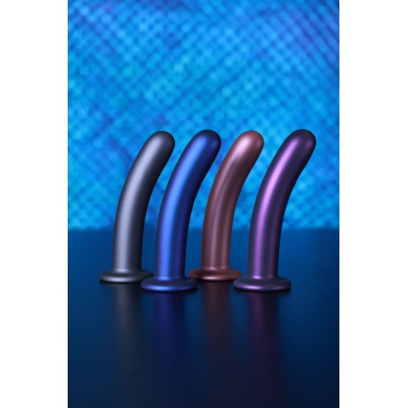 OUCH, Smooth, Silicone, G-Spot, Dildo, 17cm, bue