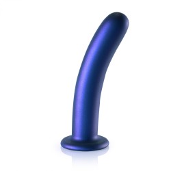 OUCH, Smooth, Silicone, G-Spot, Dildo, 17cm, bue