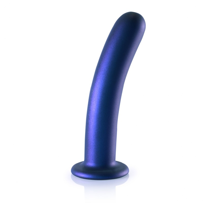 OUCH, Smooth, Silicone, G-Spot, Dildo, 17cm, bue