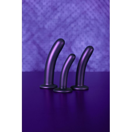 OUCH, Smooth, Silicone, G-Spot, Dildo, 17cm, purple