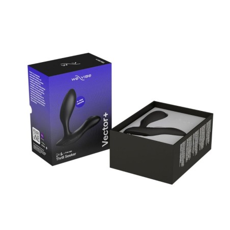 WE-VIBE, VECTOR+, Δονούμενος, Προστατικός, Massager, Μαύρος