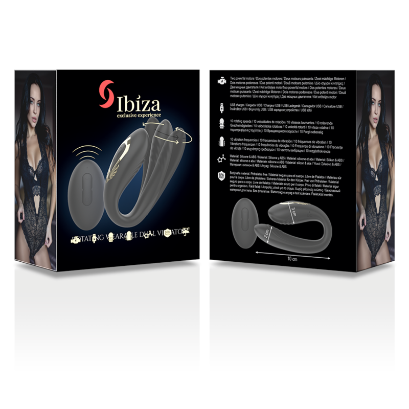 IBIZA, Rotating, Dual, Vibrator IBIZA, Rotating, Dual, Vibrator
