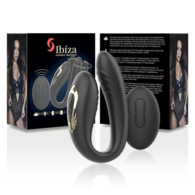 IBIZA, Rotating, Dual, Vibrator IBIZA, Rotating, Dual, Vibrator