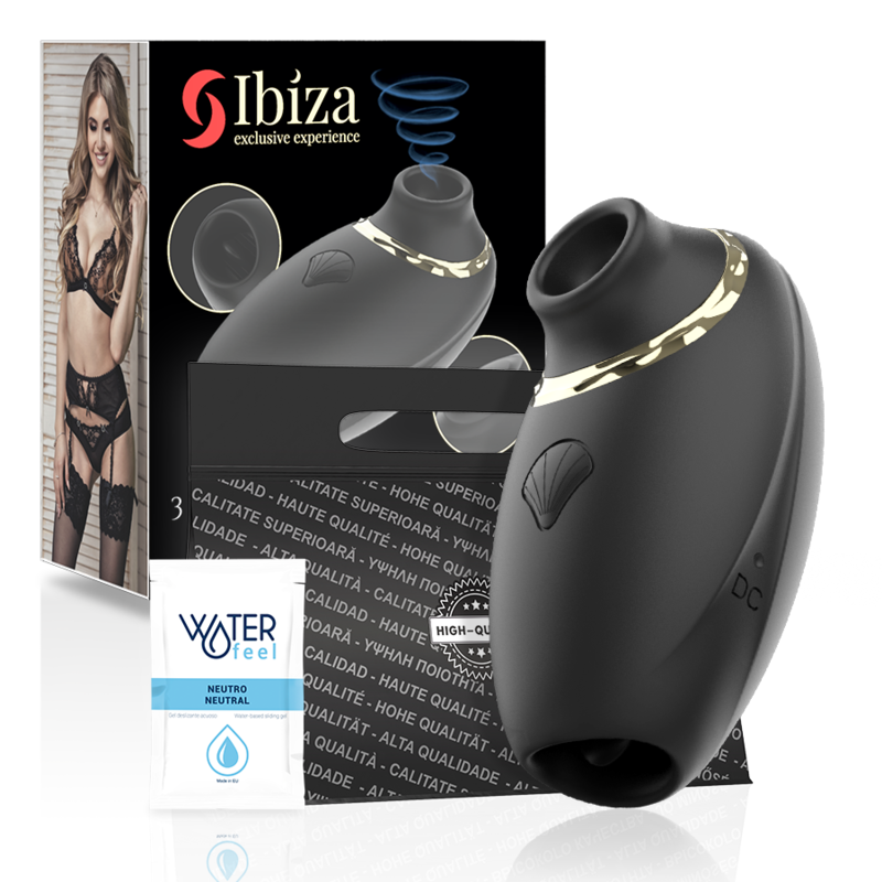 IBIZA, 3 in 1, Sucking, Licking, & Pulsing, Vibrator