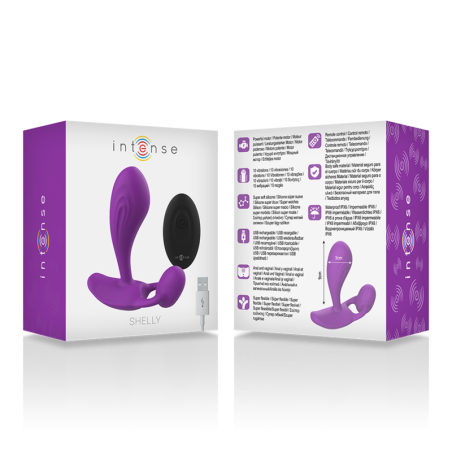 INTENSE, Shelly, Anal Plug, Remote, Control, Purple