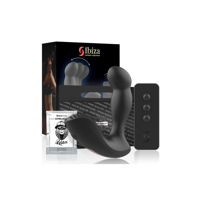 IBIZA, Προστατικός, Massager, με, Τηλεχειριστήριο