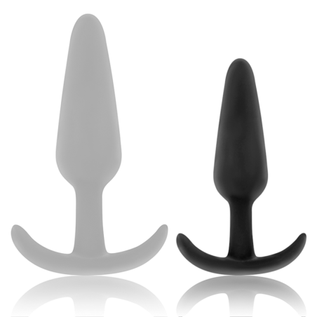 BLACK&SILVER™, HANSEL™, Silicone, Loop, Anal Plug, Small