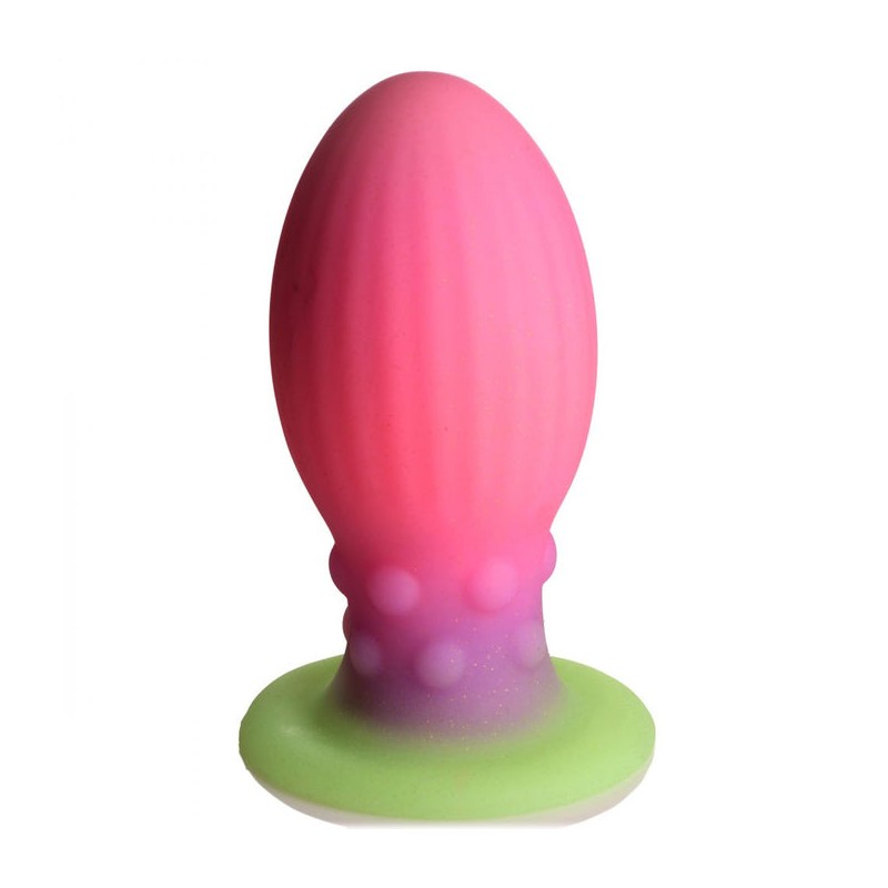 XR BRANDS, Xeno Egg, Glow, In, The Dark, XL, Silicone, Egg, XL