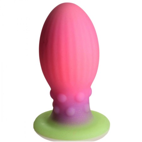 XR BRANDS, Xeno Egg, Glow, In, The Dark, XL, Silicone, Egg, XL