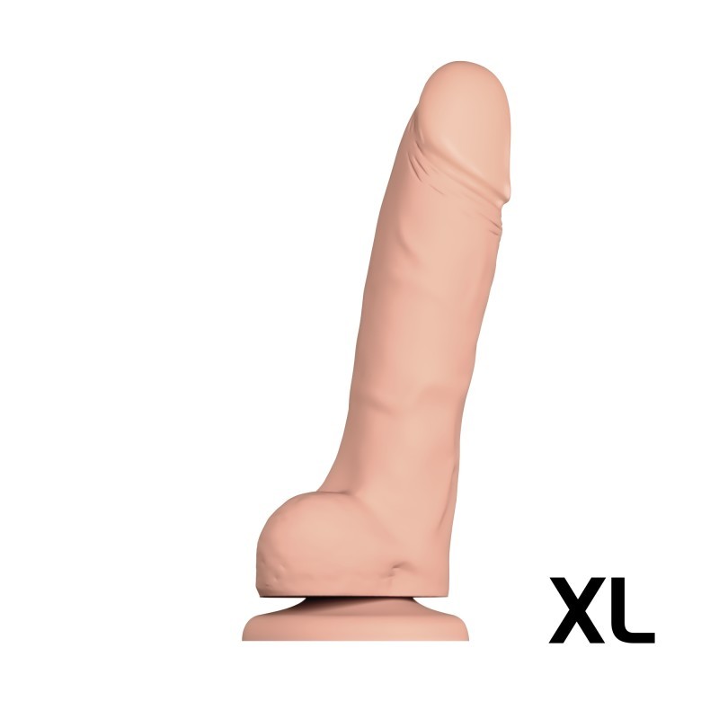 Strap-On-Me, Soft Realistic Dildo, XL