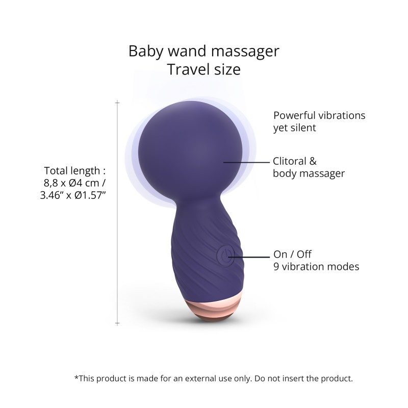 Love To Love, ITSY BITSY, midnght indigo, Mini Wand