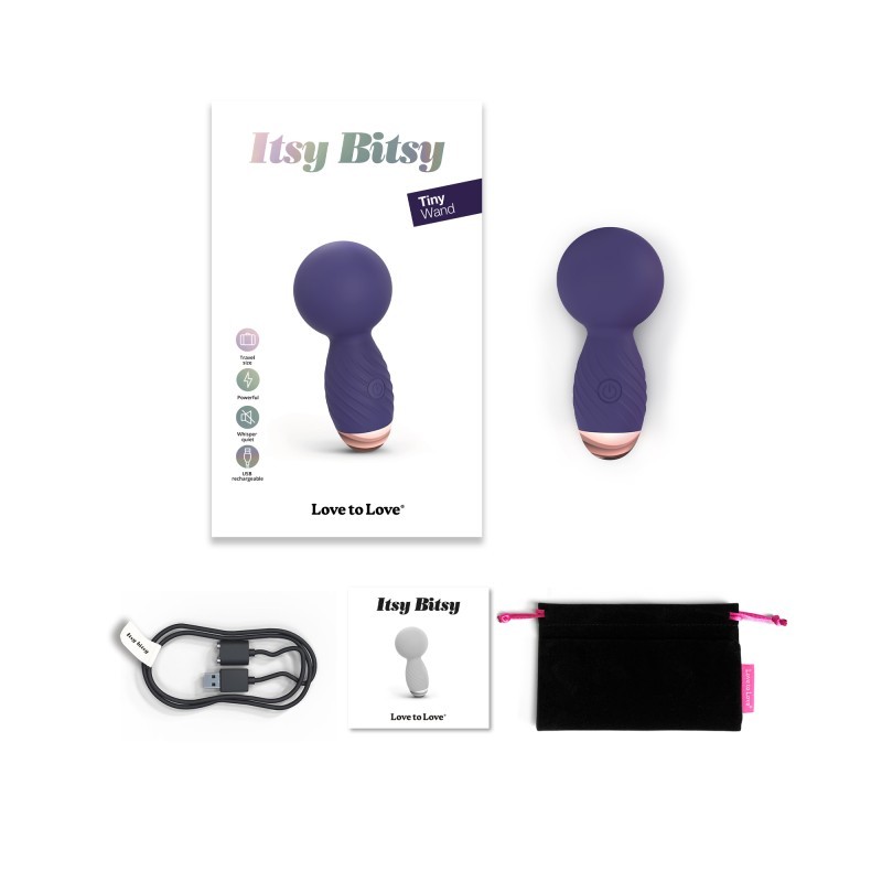 Love To Love, ITSY BITSY, midnght indigo, Mini Wand
