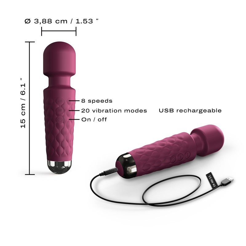 DORCEL, Mini, Wanderful, Wand, Plum