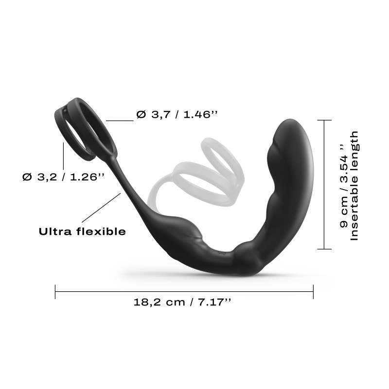 Dorcel, P-RING, Προστατικός, Massager, με Δαχτυλίδι, Πέους