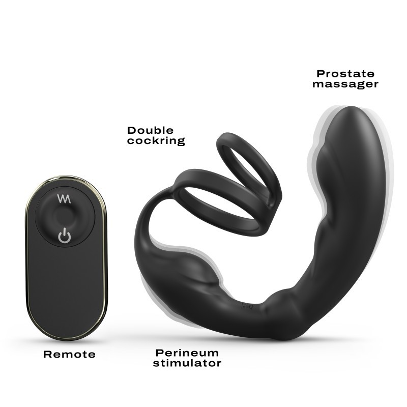 Dorcel, P-RING, Prostate, Massager, with Cock Ring
