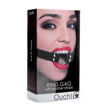 OUCH! : Ring Gag - Black