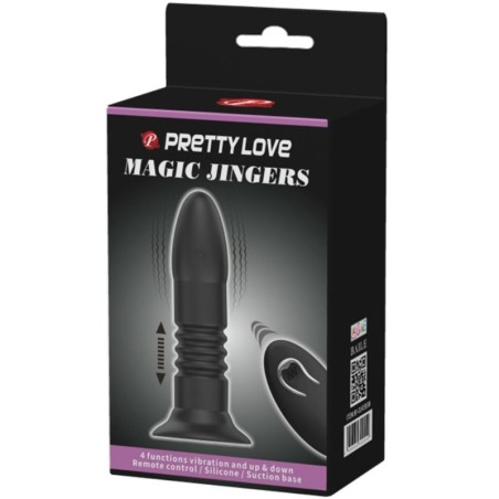 PRETTY LOVE, MAGIC JINGER, Thrusting, & Vibrating, Butt Plug