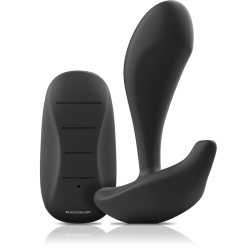 BLACK&SILVER, DWAYNE ANAL, Remote, Controled, Silicone, Butt Plug