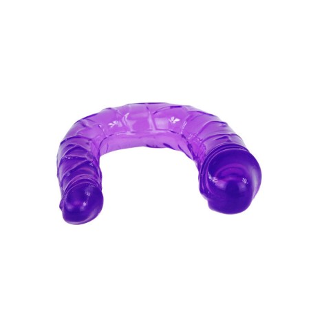DOUBLE, FLEXIBLE, DILDO, PURPLE