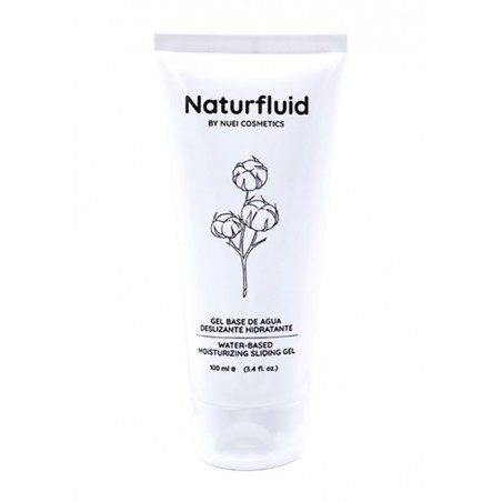 NATURFLUID, Extra Thick, Water-Based, Sliding Gel, 100 ml