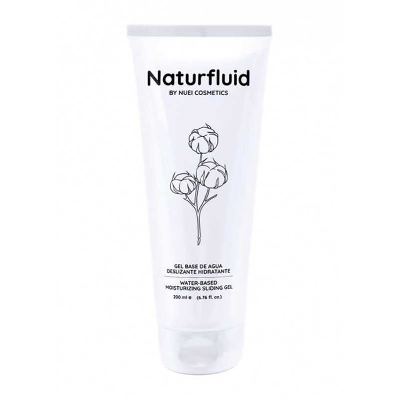 NATURFLUID, Extra Thick, Water-Based, Sliding Gel, 200 ml