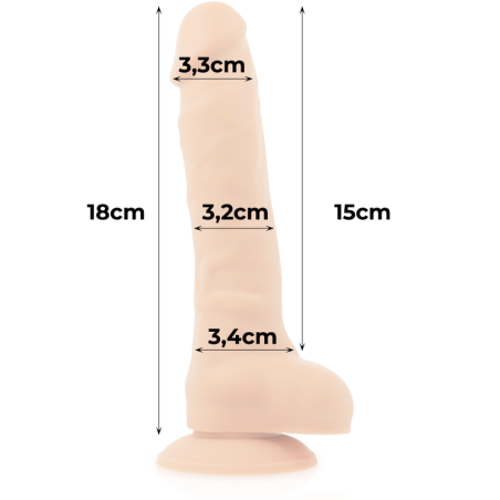 COCK MILLER, Harness, + Silicone, Density, Articulable, Cock, 18 CM