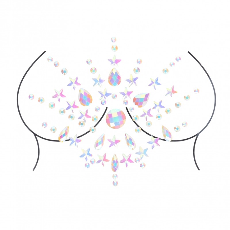 OUCH, Body Jewelry Stickers, που Φωσφορίζουν, Στήθος