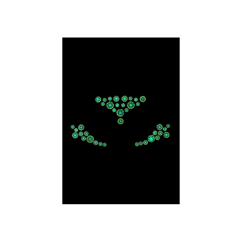 OUCH, Body Jewelry Stickers, που Φωσφορίζουν, μάτια